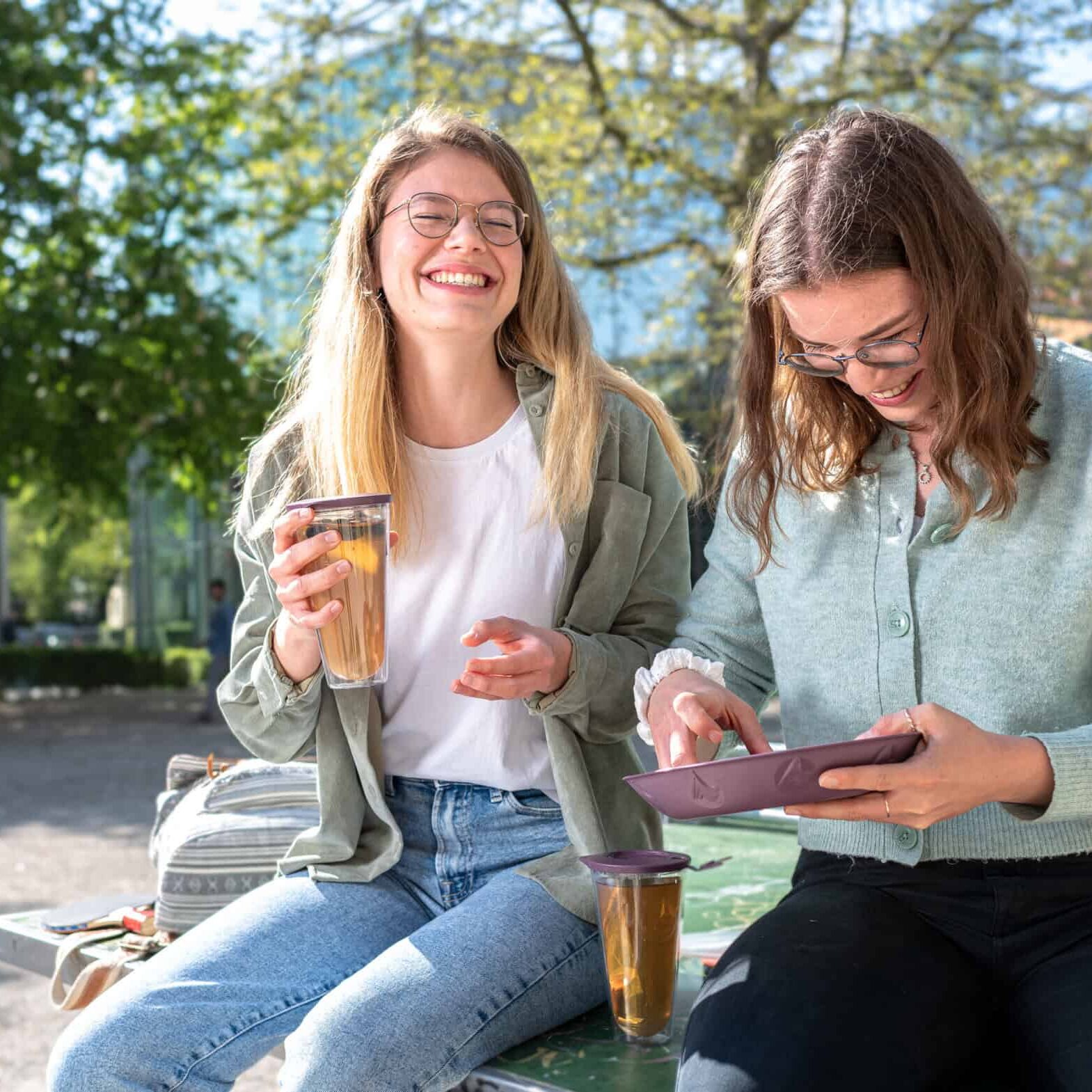 reCIRCLE bringt dich zum lachen